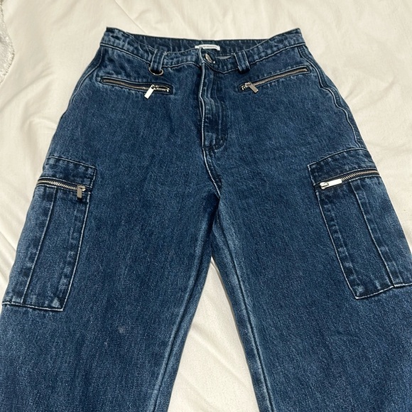 WeWoreWhat High Rise Utility Jean - Picture 4 of 8